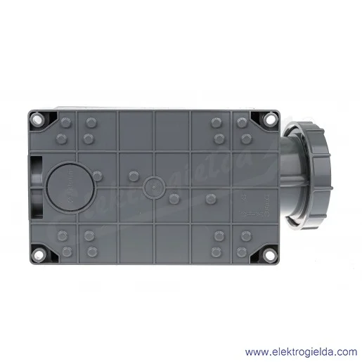 Gniazdo stałe 24397, 5X125, 400V, natynkowe, IP67 Gniazdo stałe 24397, 5X125, 400V, natynkowe, IP67