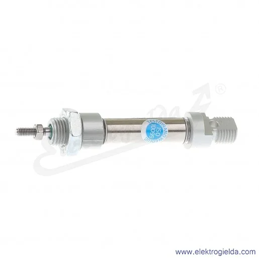 Siłownik pneumatyczny cylindryczny DNM010.0010, D10X10, M5, dwustronnego działania, magnetyczny Siłownik pneumatyczny cylindryczny DNM010.0010, D10X10, M5, dwustronnego działania, magnetyczny