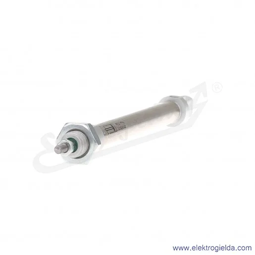 Siłownik pneumatyczny cylindryczny DNM010.0075 D10X75, M5, dwustronnego działania, z magnesem, ISO 6432, z amortyzacją mechanicz Siłownik pneumatyczny cylindryczny DNM010.0075 D10X75, M5, dwustronnego działania, z magnesem, ISO 6432, z amortyzacją mechanicz