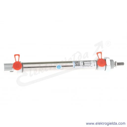 Siłownik pneumatyczny cylindryczny DNM020.0125 D20X125, G1/8, dwustronnego działania, magnetyczny Siłownik pneumatyczny cylindryczny DNM020.0125 D20X125, G1/8, dwustronnego działania, magnetyczny