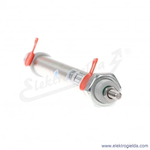 Siłownik pneumatyczny cylindryczny DNM020.0125 D20X125, G1/8, dwustronnego działania, magnetyczny Siłownik pneumatyczny cylindryczny DNM020.0125 D20X125, G1/8, dwustronnego działania, magnetyczny