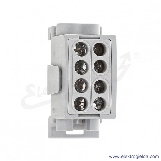 Szary zacisk F2.0357 HLK100A-2 1x16mm, 1x25mm, 49x22x36mm Szary zacisk F2.0357 HLK100A-2 1x16mm, 1x25mm, 49x22x36mm