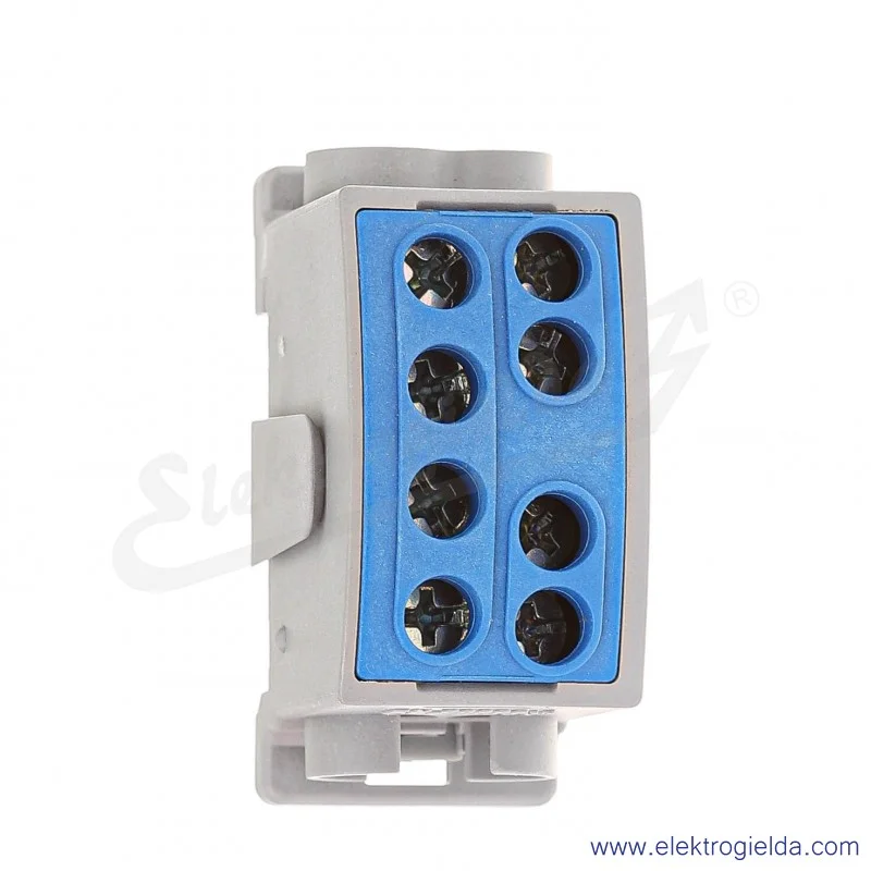 Blok rozdzielczy F2.0373 HLK125A-2 niebieski zacisk 1x25, 1x35 wymiar 55x26x38mm Blok rozdzielczy F2.0373 HLK125A-2 niebieski zacisk 1x25, 1x35 wymiar 55x26x38mm