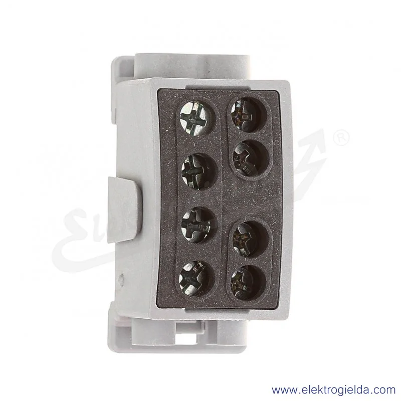 Blok rozdzielczy F2.0370 HLK125A-2 czarny zacisk 1x25, 1x35 wymiar 55x26x38mm Blok rozdzielczy F2.0370 HLK125A-2 czarny zacisk 1x25, 1x35 wymiar 55x26x38mm