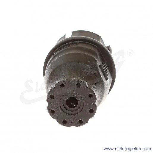Wtyczka gumowa F6 16A/230V IP44 czarna Wtyczka gumowa F6 16A/230V IP44 czarna