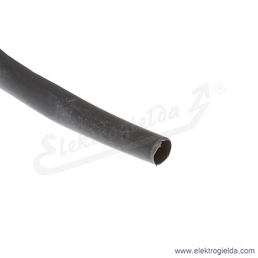 Koszulka termokurczliwa E05ME-01120000501 TCREL BOX 6,4/3,2 BK czarna 10 metrów w krążku Koszulka termokurczliwa E05ME-01120000501 TCREL BOX 6,4/3,2 BK czarna 10 metrów w krążku