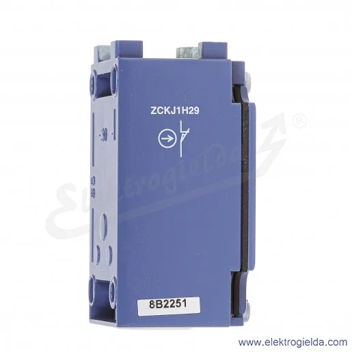 Korpus metalowy wyłącznika krańcowego ZCKJ1H29, 2P NC+NO migowy Korpus metalowy wyłącznika krańcowego ZCKJ1H29, 2P NC+NO migowy