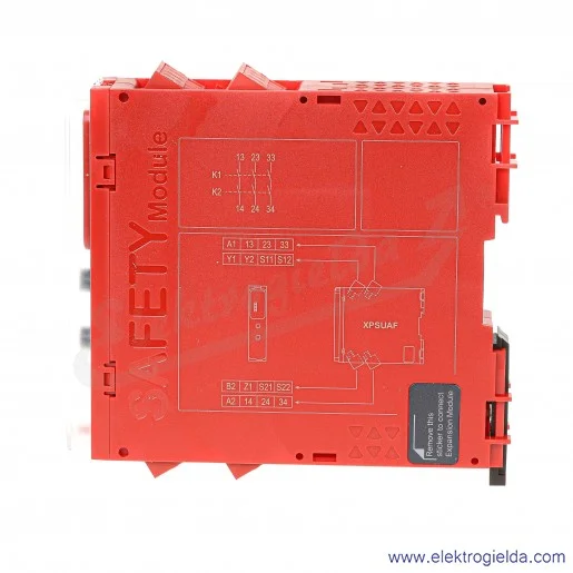 Moduł bezpieczeństwa XPSUAF13AP Preventa UAF Kat.4 24VAC/DC zaciski śrubowe Moduł bezpieczeństwa XPSUAF13AP Preventa UAF Kat.4 24VAC/DC zaciski śrubowe