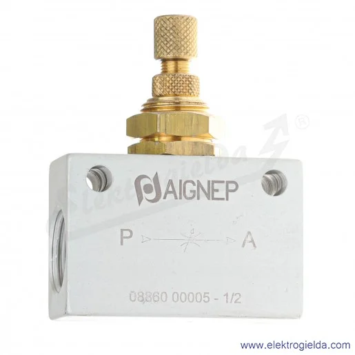 Zawór dławiący 8860 G1/2 gwinty wewnętrzne Zawór dławiący 8860 G1/2 gwinty wewnętrzne