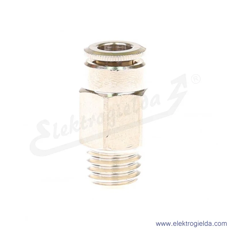 58000 6-M10X1.5 Złączka wtykowa prosta M10x1.5, do węża 6 mm 58000 6-M10X1.5 Złączka wtykowa prosta M10x1.5, do węża 6 mm