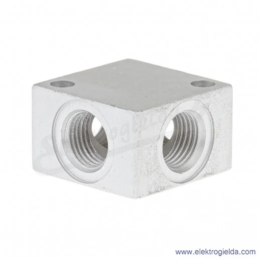 Kostka rozdzielająca Czwórnik metalowy 3033 G1/4 Kostka rozdzielająca Czwórnik metalowy 3033 G1/4