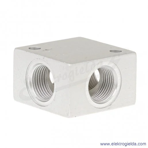 Kostka rozdzielająca Czwórnik metalowy 3033 G3/8 Kostka rozdzielająca Czwórnik metalowy 3033 G3/8