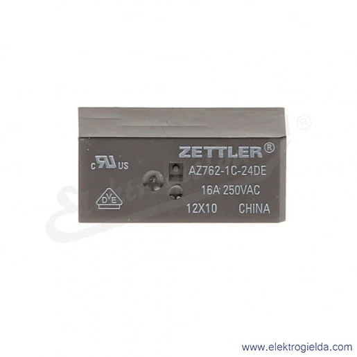 Przekaźnik elektromagnetyczny AZ762-1CE-24DE/RM85 16A 24VDC SPDT Przekaźnik elektromagnetyczny AZ762-1CE-24DE/RM85 16A 24VDC SPDT