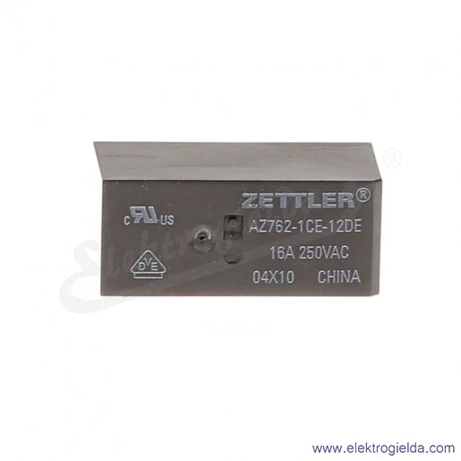 Przekaźnik elektromagnetyczny AZ762-1CE-12DE/RM85 16A SPDT 12VDC Przekaźnik elektromagnetyczny AZ762-1CE-12DE/RM85 16A SPDT 12VDC