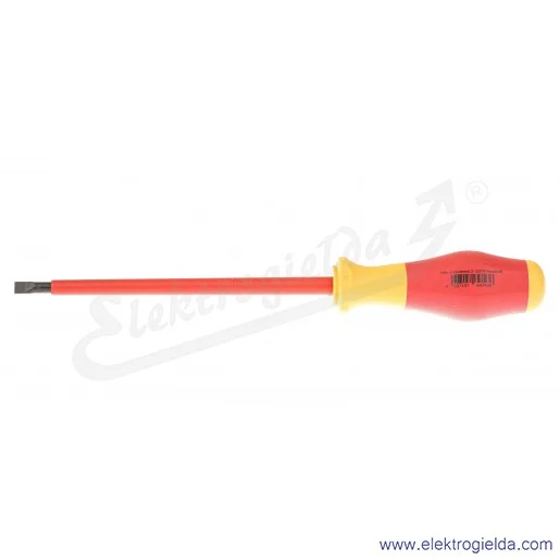 Wkrętak płaski 913 065 90 6,5x1,2/150mm, izolowany VDE Wkrętak płaski 913 065 90 6,5x1,2/150mm, izolowany VDE