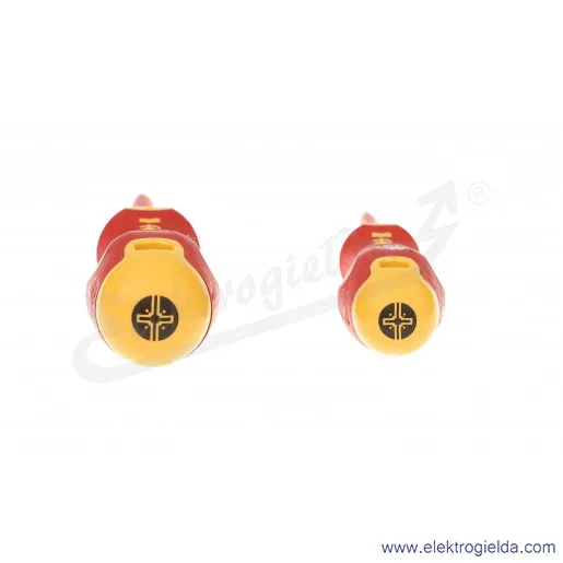 Zestaw 2 wkrętaków izolowanych 417 921 91, plus/minus Z1/Z2 VDE do 1000V Zestaw 2 wkrętaków izolowanych 417 921 91, plus/minus Z1/Z2 VDE do 1000V