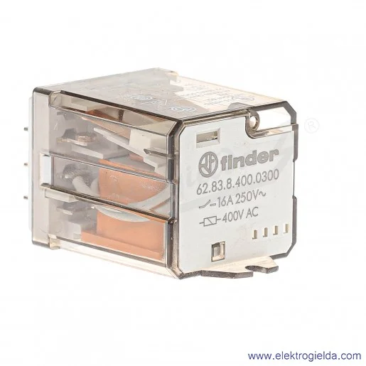 Przekaźnik mocy 62.83.8.400.0300 3Z 400V AC Faston 250 Przekaźnik mocy 62.83.8.400.0300 3Z 400V AC Faston 250