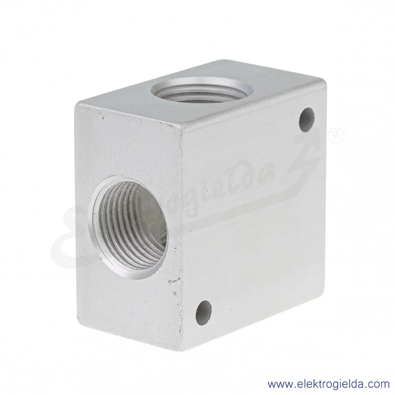 Kostka rozdzielająca Czwórnik metalowy 3033 G1/2 Kostka rozdzielająca Czwórnik metalowy 3033 G1/2