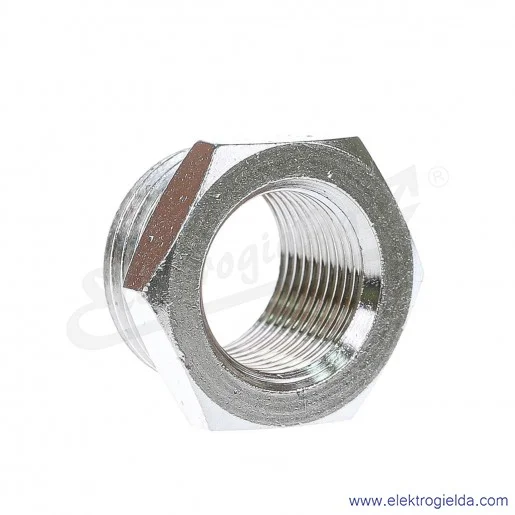 Redukcja metalowa z G1/2 na G3/8 Redukcja metalowa z G1/2 na G3/8