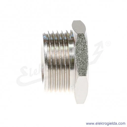 Redukcja metalowa z G3/4 na G3/8 Redukcja metalowa z G3/4 na G3/8