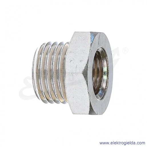 Redukcja metalowa z G1/4 na G1/8 Redukcja metalowa z G1/4 na G1/8