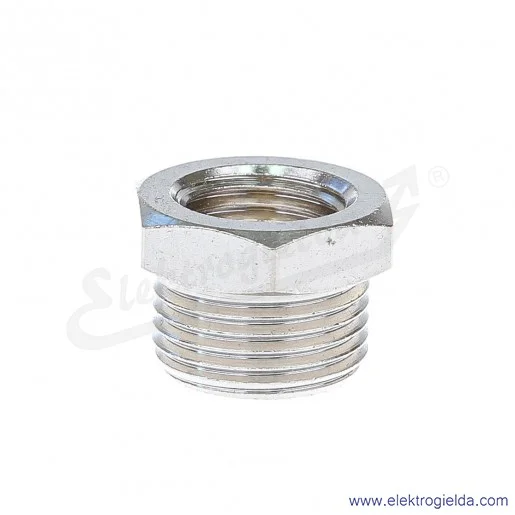 Redukcja metalowa z G3/8 na G1/4 Redukcja metalowa z G3/8 na G1/4