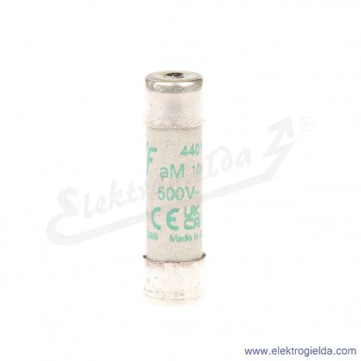 Wkładka bezpiecznikowa 10X38 1A aM 500V Wkładka bezpiecznikowa 10X38 1A aM 500V