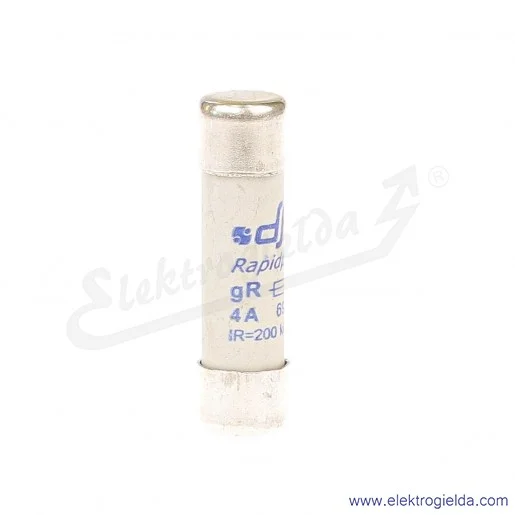 Wkładka bezpiecznikowa 10X38 4A gR 500V Wkładka bezpiecznikowa 10X38 4A gR 500V