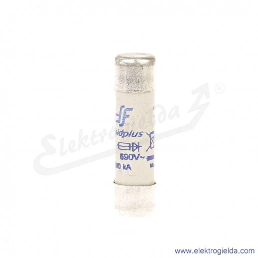 Wkładka bezpiecznikowa 10X38 6A gR 500V Wkładka bezpiecznikowa 10X38 6A gR 500V