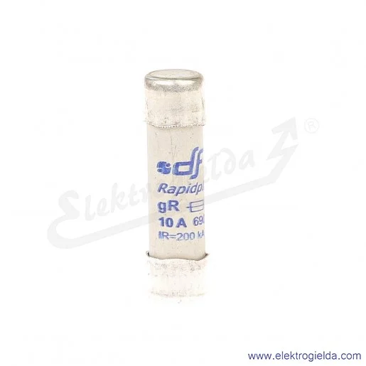 Wkładka bezpiecznikowa 10X38 10A gR 500V Wkładka bezpiecznikowa 10X38 10A gR 500V