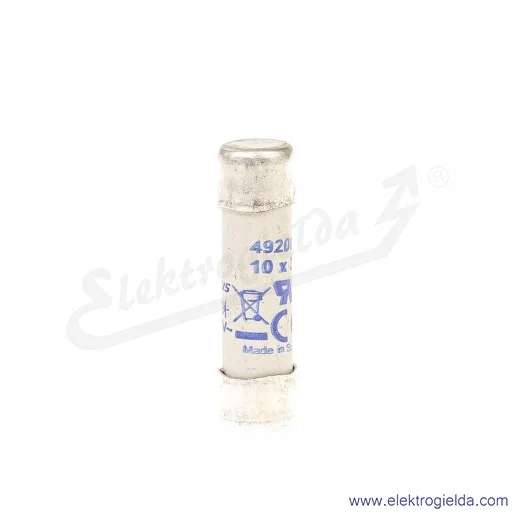 Wkładka bezpiecznikowa 10X38 10A gR 500V Wkładka bezpiecznikowa 10X38 10A gR 500V