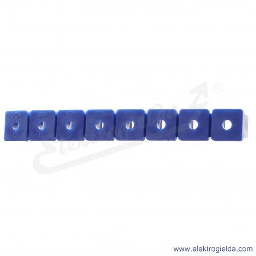 Listwa montażowa do przewodów pneumatycznych Fi 12 (8szt) Listwa montażowa do przewodów pneumatycznych Fi 12 (8szt)