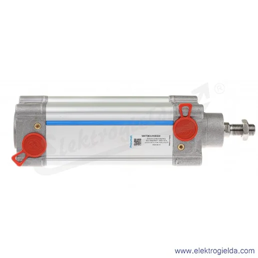 Siłownik pneumatyczny na ściągach NWT063.0100 D63X100, G3/8, dwustronnego działania, z magnesem, ISO15552/6431, z regulowaną amo Siłownik pneumatyczny na ściągach NWT063.0100 D63X100, G3/8, dwustronnego działania, z magnesem, ISO15552/6431, z regulowaną amo
