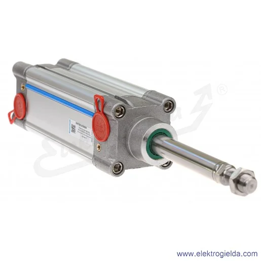 Siłownik pneumatyczny na ściągach NWT063.0100 D63X100, G3/8, dwustronnego działania, z magnesem, ISO15552/6431, z regulowaną amo Siłownik pneumatyczny na ściągach NWT063.0100 D63X100, G3/8, dwustronnego działania, z magnesem, ISO15552/6431, z regulowaną amo