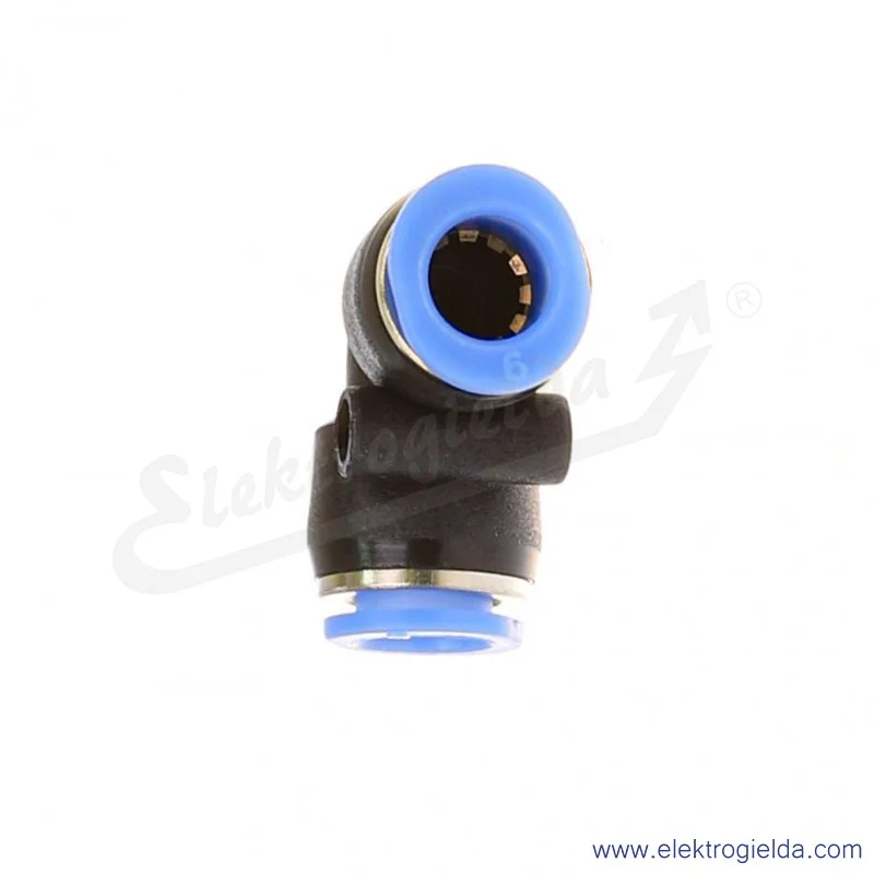 Kolanko plastikowe Fi 6mm PV-6 Kolanko plastikowe Fi 6mm PV-6