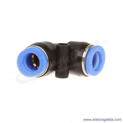 Kolanko plastikowe Fi 6mm PV-6 Kolanko plastikowe Fi 6mm PV-6