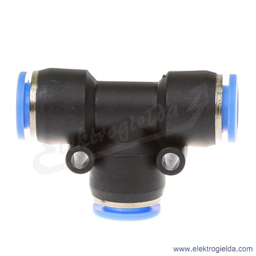 Trójnik z tworzywa typu T 3x FI10 Trójnik z tworzywa typu T 3x FI10