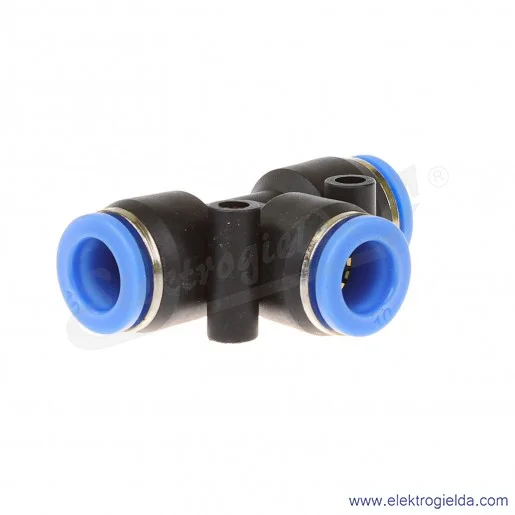 Trójnik z tworzywa typu T 3x FI10 Trójnik z tworzywa typu T 3x FI10