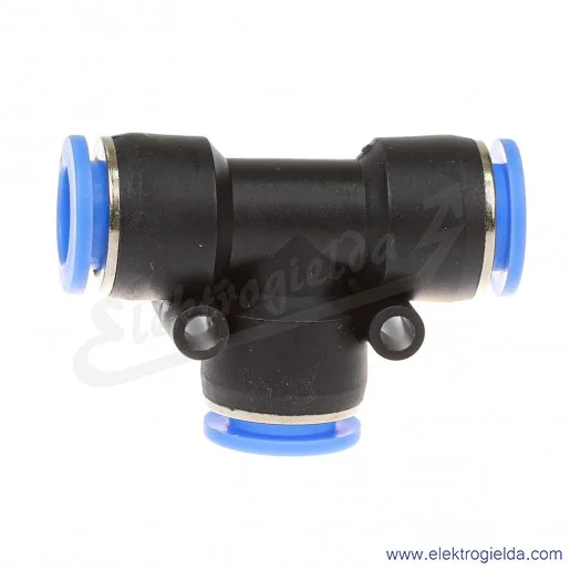 Trójnik z tworzywa typu T 3x FI12 Trójnik z tworzywa typu T 3x FI12