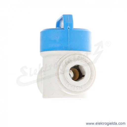 Zawór kulowy PPMSV040606W, 2/2, FI6, biały, przeznaczony do wody pitnej, John Guest Zawór kulowy PPMSV040606W, 2/2, FI6, biały, przeznaczony do wody pitnej, John Guest