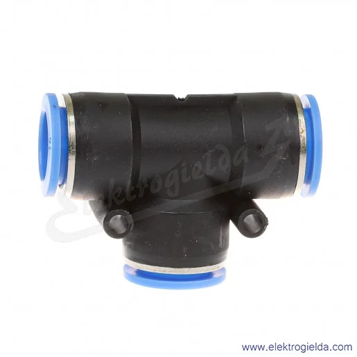 Trójnik z tworzywa typu T 3x FI16 Trójnik z tworzywa typu T 3x FI16