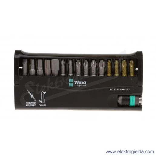 Zestaw bitów 056440 BIT CHECK 30 Uniwersal 1 30 częściowy Zestaw bitów 056440 BIT CHECK 30 Uniwersal 1 30 częściowy