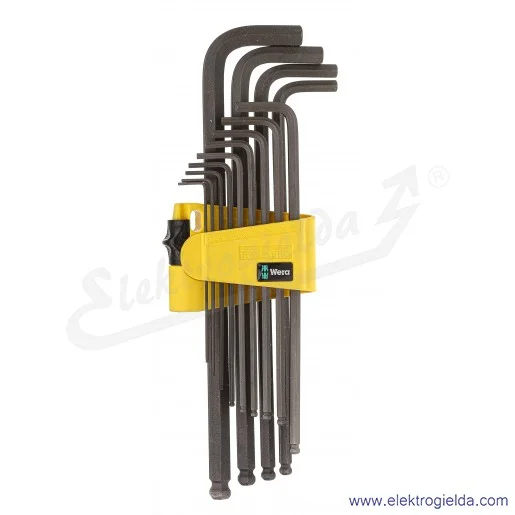 Imbusy Calowe 05021728001 950 PKL/13 SZ N, 13 kluczy od 5/64" do 3/8" Imbusy Calowe 05021728001 950 PKL/13 SZ N, 13 kluczy od 5/64" do 3/8"
