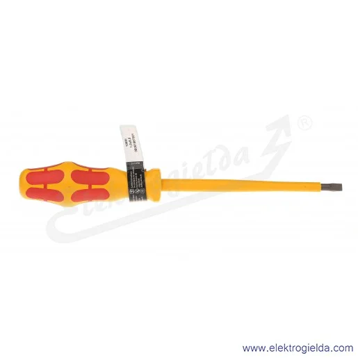 Wkrętak 051587 WERA 1,0x5,5x125 płaski izolowany Kraftform 1060 i VDE Wkrętak 051587 WERA 1,0x5,5x125 płaski izolowany Kraftform 1060 i VDE