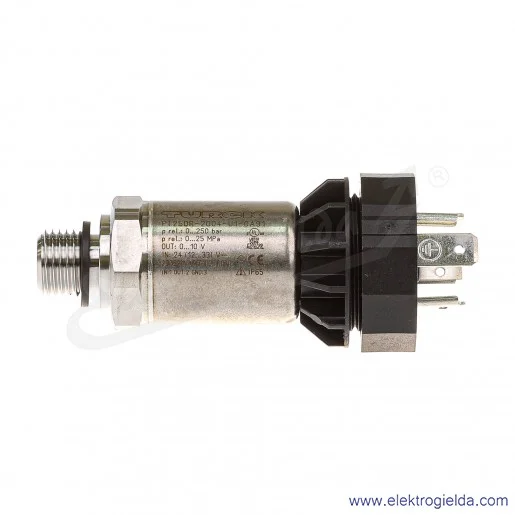Przetwornik ciśnienia 6836567 PT250R-2004-U1-DA91 zasilanie 12..33VDC, 0-250Bar wyjście analogowe 0-10V przyłącze G1/4" Przetwornik ciśnienia 6836567 PT250R-2004-U1-DA91 zasilanie 12..33VDC, 0-250Bar wyjście analogowe 0-10V przyłącze G1/4"