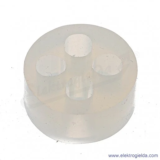 Wkład do dławnicy 53621460 DIX 21640 6mm, PG21, IP54 SKINTOP® silikonowy, 4 otwory Wkład do dławnicy 53621460 DIX 21640 6mm, PG21, IP54 SKINTOP® silikonowy, 4 otwory