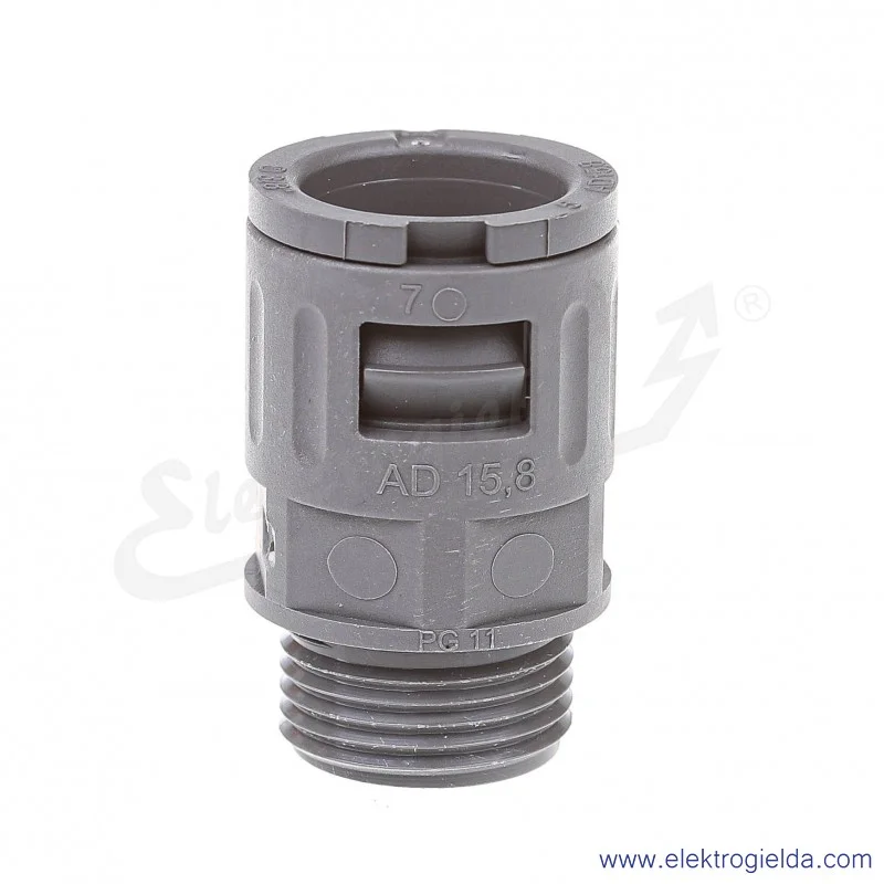 Dławnica do peszla 61800880 PG11 KLICK-GP 11 SILVYN złączka prosta pod klucz 21 do SILVYN® RILL 15.8 Dławnica do peszla 61800880 PG11 KLICK-GP 11 SILVYN złączka prosta pod klucz 21 do SILVYN® RILL 15.8