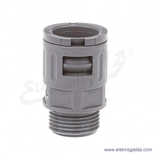 Dławnica do peszla 61800880 PG11 KLICK-GP 11 SILVYN złączka prosta pod klucz 21 do SILVYN® RILL 15.8 Dławnica do peszla 61800880 PG11 KLICK-GP 11 SILVYN złączka prosta pod klucz 21 do SILVYN® RILL 15.8