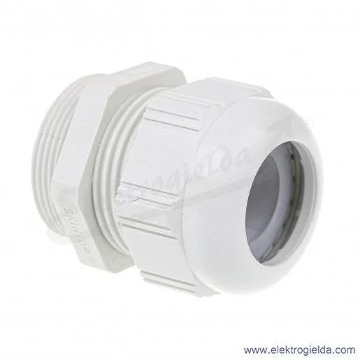 Dławnica kablowa 53018160 SKINTOP STR PG29 jasnoszara, fi 11..20mm, pod klucz 42 Dławnica kablowa 53018160 SKINTOP STR PG29 jasnoszara, fi 11..20mm, pod klucz 42