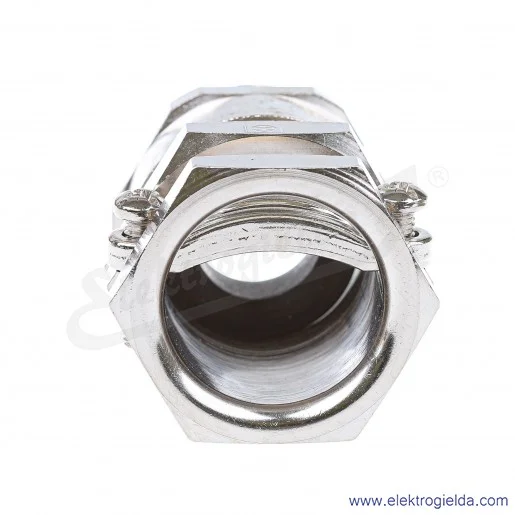 Dławnica kablowa 52000970 SHZ 29 mosiężna niklowana, fi 11..20mm, pod klucz 40|41 Dławnica kablowa 52000970 SHZ 29 mosiężna niklowana, fi 11..20mm, pod klucz 40|41